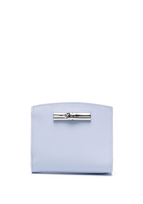Longchamp Roseau leather wallet - Blue