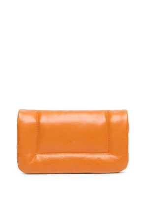 Marsèll Riquadretto padded leather clutch bag - Orange