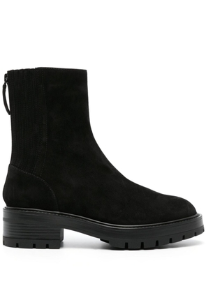 Aquazzura Saint Honore 45mm suede boots - Black