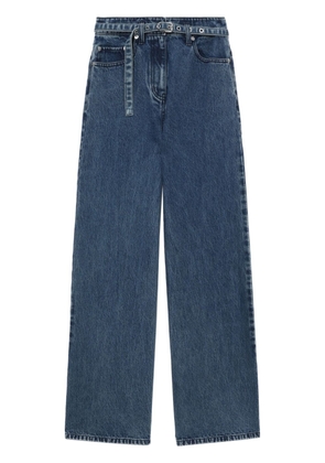 3.1 Phillip Lim belted wide-leg jeans - Blue