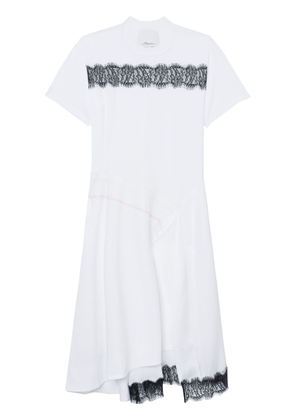 3.1 Phillip Lim Deconstructed T-shirt dress - White