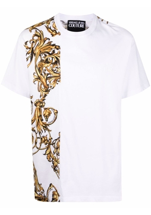 Versace Jeans Couture Regalia Baroque print T-shirt - White