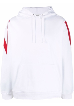 Valentino Garavani rear logo-print hoodie - White