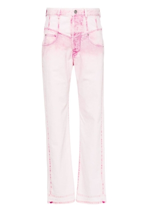 ISABEL MARANT Noemie straight-leg jeans - Pink