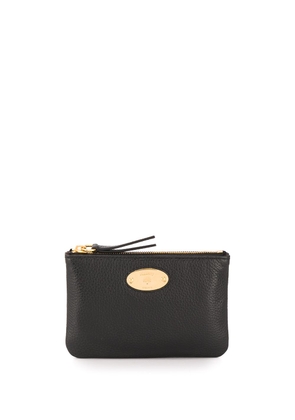 Mulberry logo plaque coin pouch - Black