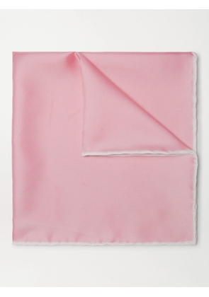 Emma Willis - Silk-Twill Pocket Square - Men - Pink