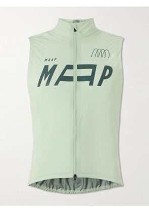 MAAP - Adapt Atmos Logo-Print Shell Zip-Up Gilet - Men - Green - S