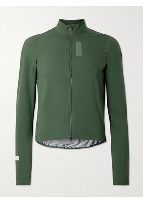 MAAP - Atmos Logo-Print Pertex® Shield Ripstop Cycling Jacket - Men - Green - S