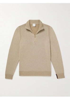 Paul Smith - Wool Half-Zip Sweater - Men - Neutrals - S