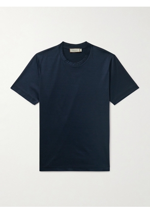 Canali - Cotton-Jersey T-Shirt - Men - Blue - IT 46