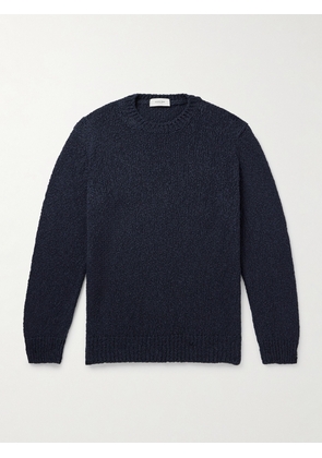 Agnona - Cotton and Silk-Blend Sweater - Men - Blue - S