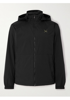 Maison Kitsuné - Logo-Print Shell Golf Jacket - Men - Black - M