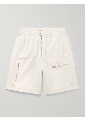 Marant - Nahlan Wide-Leg Cotton Shorts - Men - Neutrals - XS
