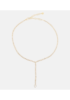 Shay Jewelry Heart 18kt gold necklace with diamonds