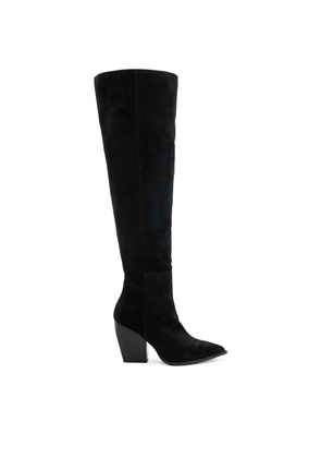 Allsaints Suede Reina Knee-High Boots 90