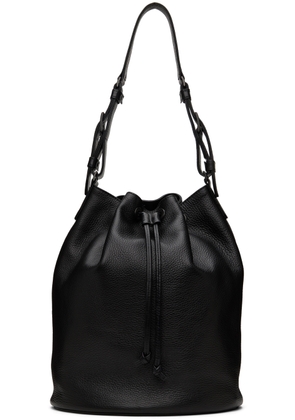Y's Black Drawstring Shoulder Bag