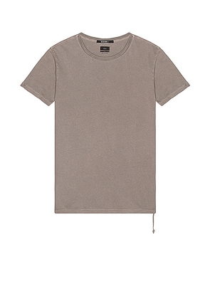Ksubi Seeing Lines Tee in Vintage Grey - Gray. Size S (also in ).
