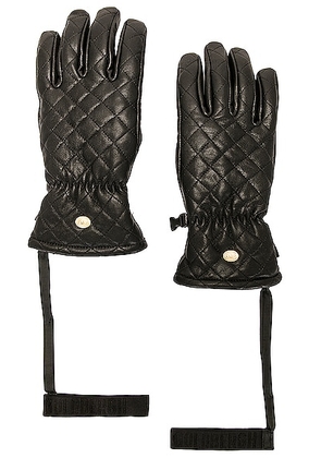 Goldbergh Nishi Ski Gloves in Black - Black. Size 7 (also in ).