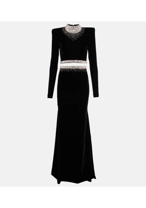 Miss Sohee Crystal-embellished gown