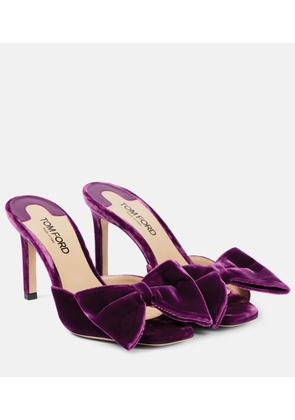 Tom Ford Bow-detail mules