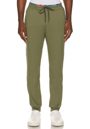 Chubbies The Forest For The Trees Movementum Jogger in Olive. Size XL/1X.