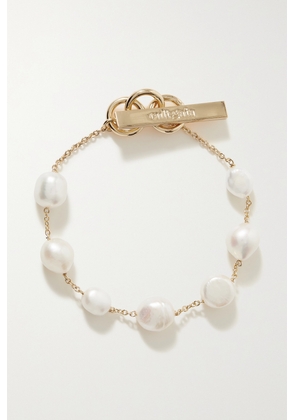 Cult Gaia - Perla Gold-tone Pearl Bracelet - Ivory - One size