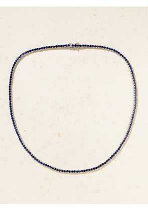 Roxanne First - 14-karat White Gold Sapphire Necklace - One size