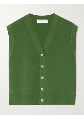 Arch4 - + Net Sustain Saloni Cashmere Vest - Green - x small,small,medium,large