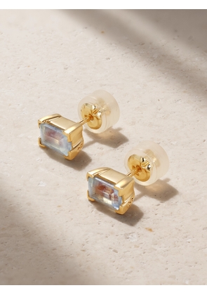 Melissa Joy Manning - 14-karat Recycled Gold Aquamarine Earrings - One size