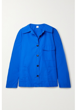 LESET - Kyoto Cotton-poplin Shirt - Blue - x small,small,medium,large