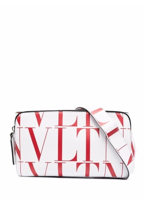Valentino Garavani VLTN-print belt bag - White