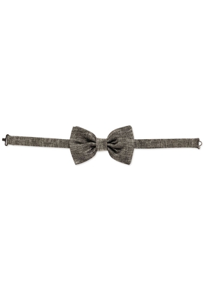 Dolce & Gabbana jacquard silk bow tie - Grey