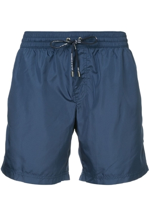 Dolce & Gabbana drawstring swim shorts - Blue