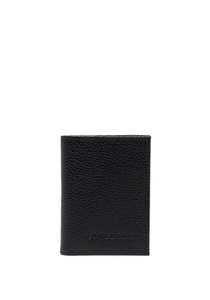 Longchamp Le Foulonné leather cardholder - Black