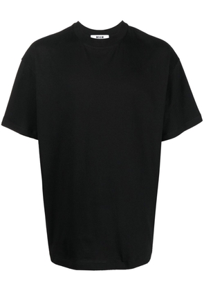 MSGM logo-print T-shirt - Black