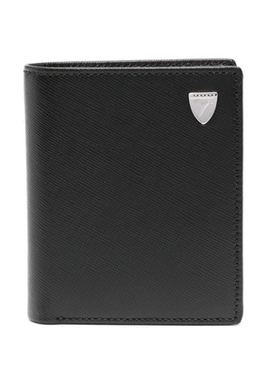 Aspinal Of London Rfid saffiano billfold wallet - Black
