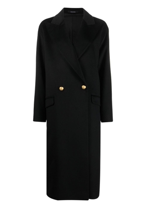 Tagliatore Lindena virgin-wool coat - Black