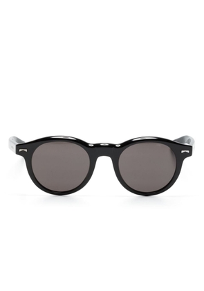 Montblanc round-frame sunglasses - Black