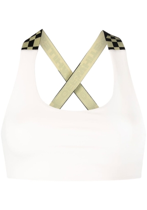 Off-White sleeveless cropped top - Neutrals