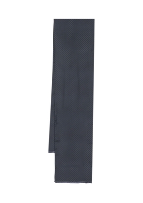Polo Ralph Lauren graphic-print silk scarf - Blue