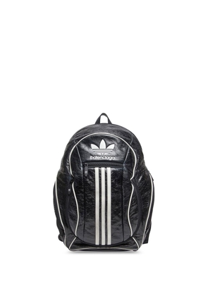 Balenciaga x Adidas trefoil-print backpack - Black