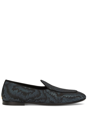 Dolce & Gabbana Iridescent fabric Caravaggio slippers - Grey