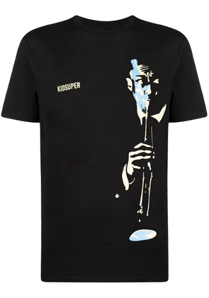 KidSuper Jazz Club cotton T-shirt - Black