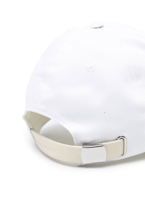 Alexander McQueen logo-embroidered baseball cap - White