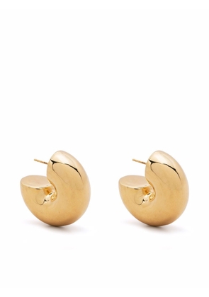 Uncommon Matters Beam chunky hoop earrings - Gold