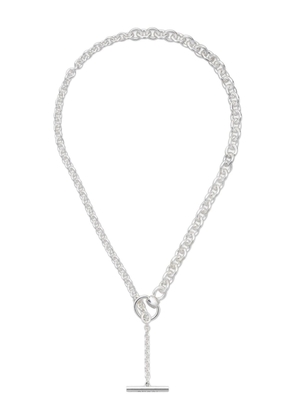 Gucci sterling silver chain link necklace