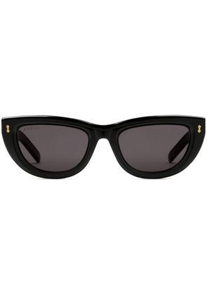 Gucci Eyewear cat eye-frame tinted sunglasses - Black