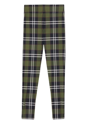 Burberry Vintage Check stretch leggings - Green