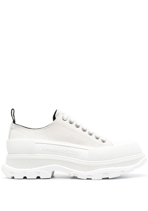 Alexander McQueen Tread Slick low-top sneakers - White