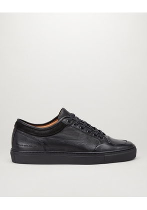 Belstaff Rally Low Top Trainers Men's Calf Leather Black Size 43